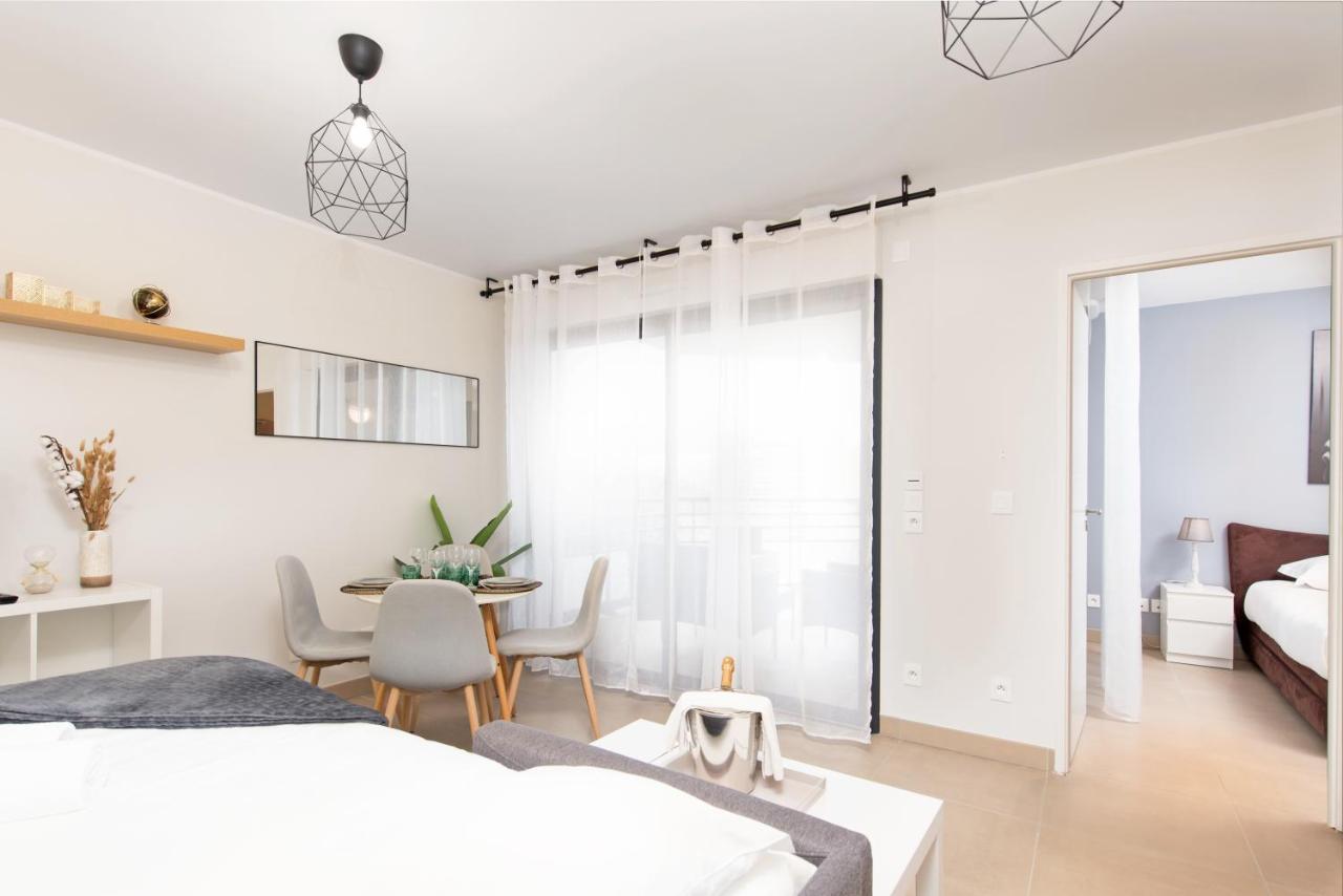 Vue Monaco & Tour Odeon - Terrasse - Parking - Bh Apartman Beausoleil Kültér fotó
