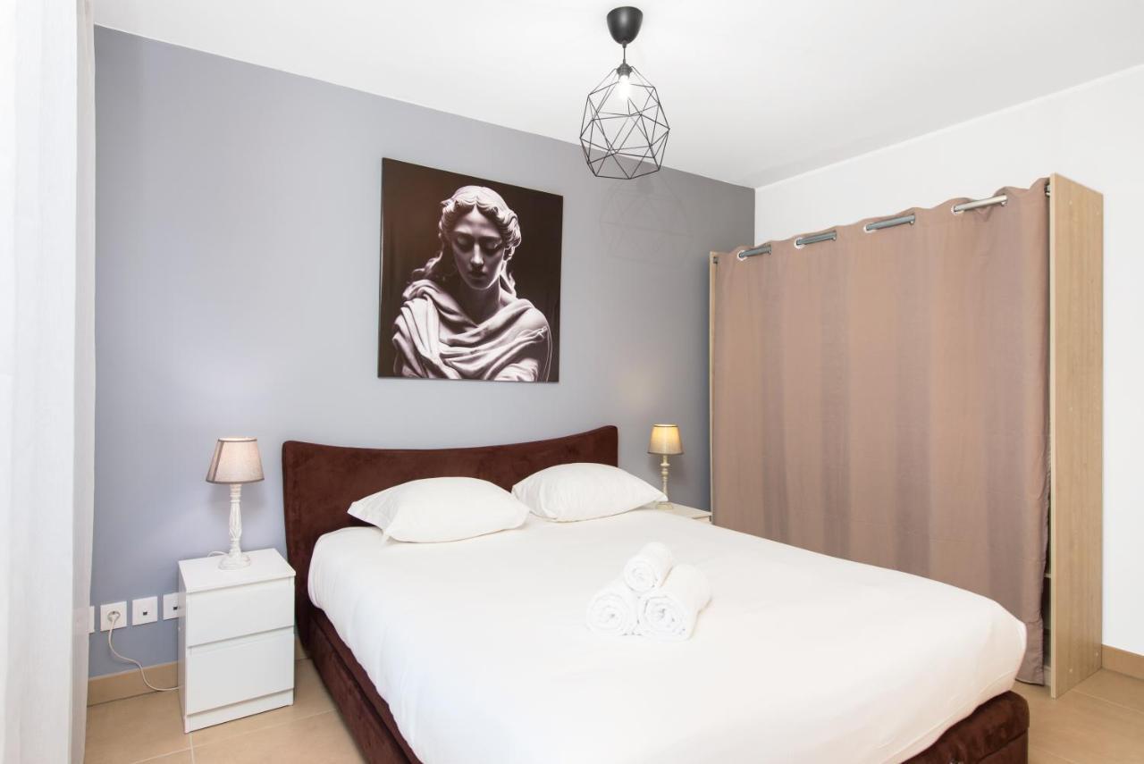 Vue Monaco & Tour Odeon - Terrasse - Parking - Bh Apartman Beausoleil Kültér fotó