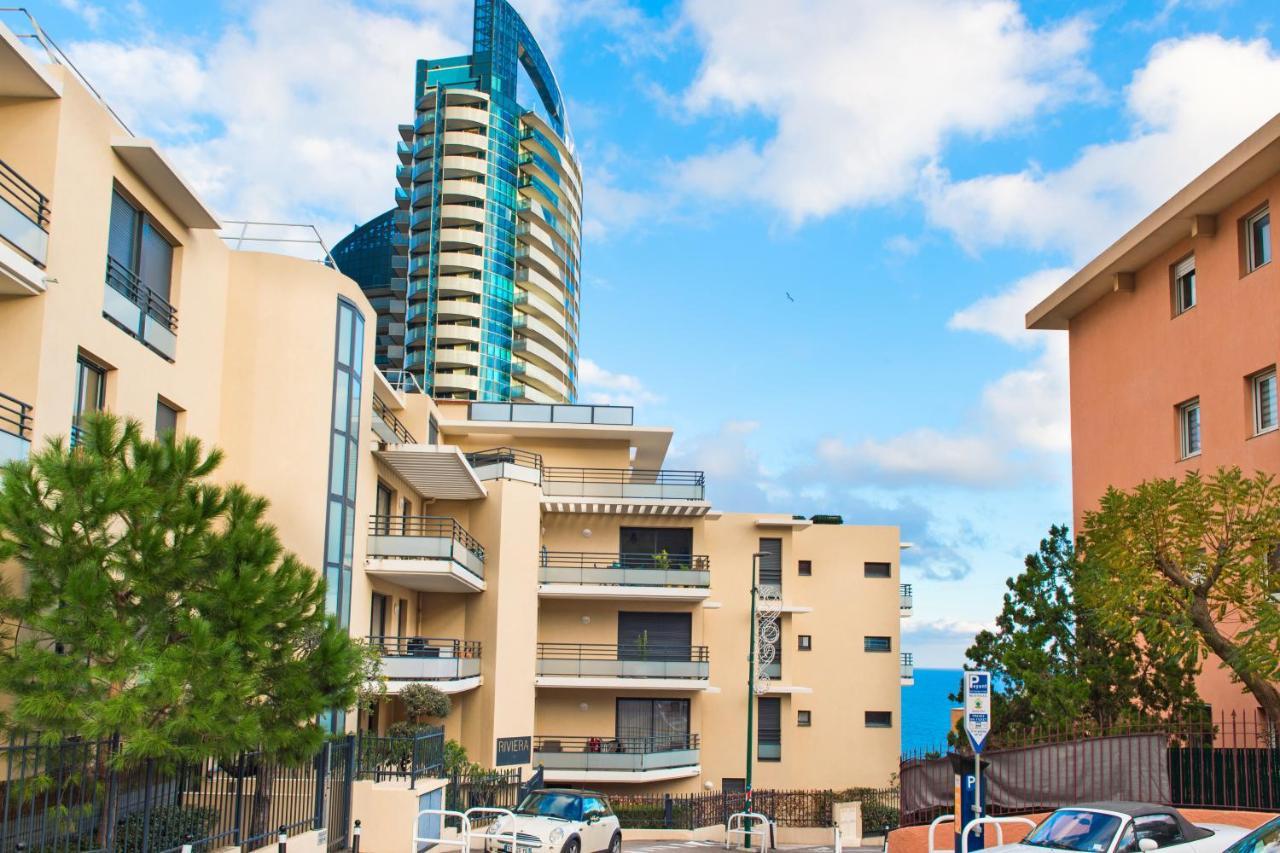 Vue Monaco & Tour Odeon - Terrasse - Parking - Bh Apartman Beausoleil Kültér fotó