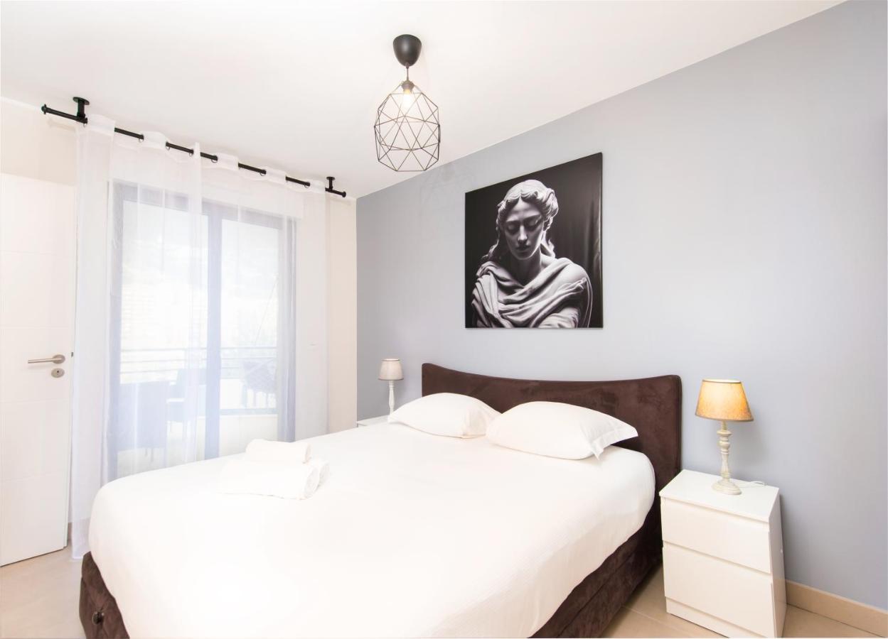 Vue Monaco & Tour Odeon - Terrasse - Parking - Bh Apartman Beausoleil Kültér fotó